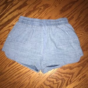 Boutique blue flowy shorts